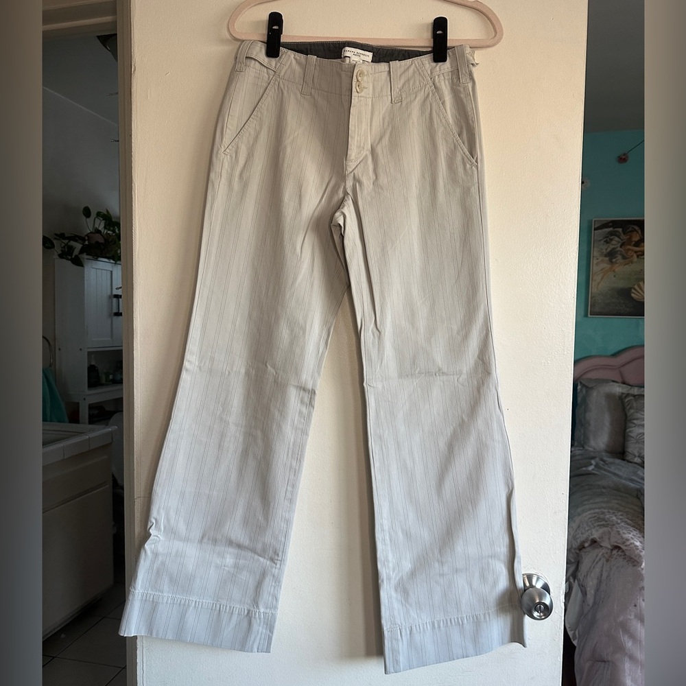 Banana Republic Light Gray Chinos